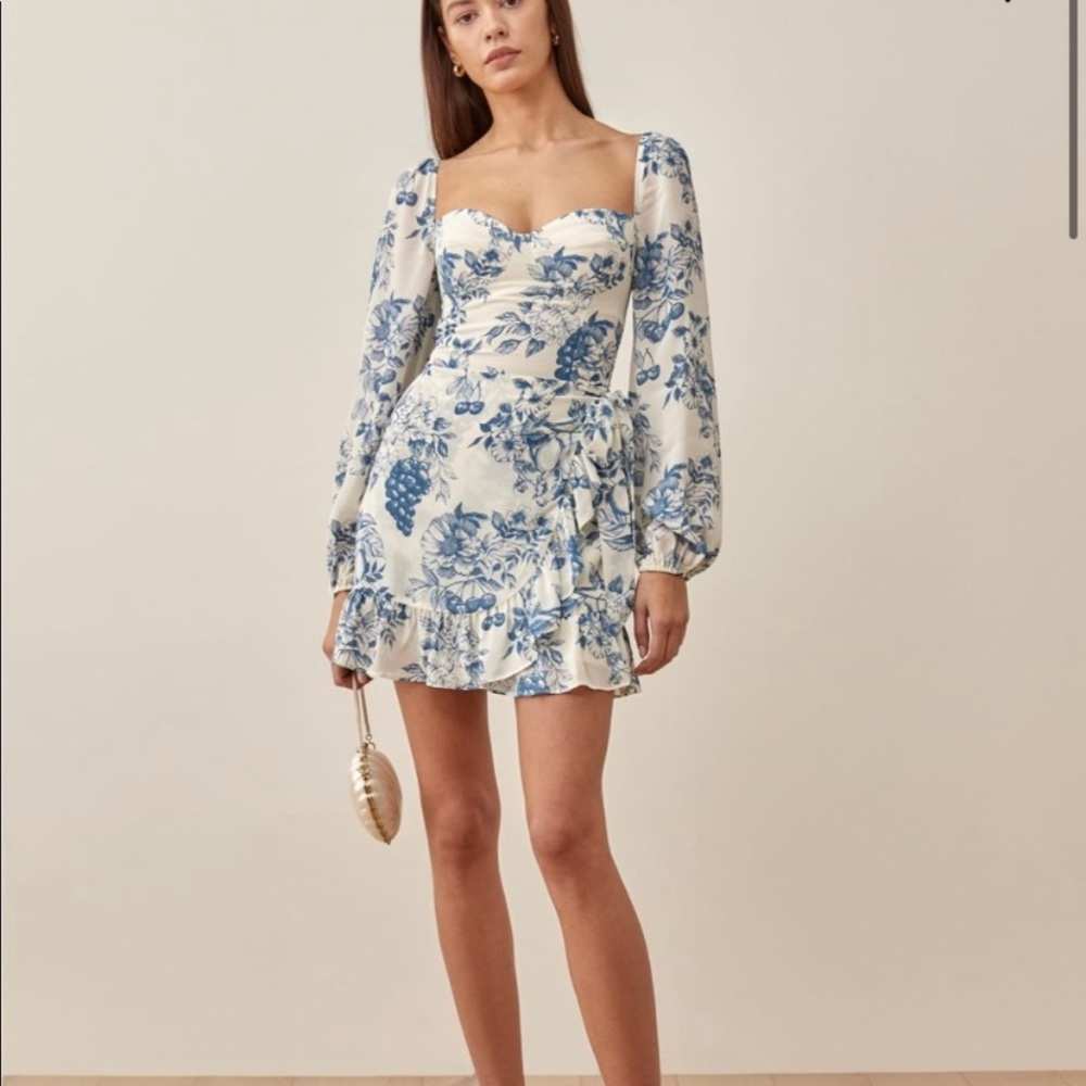 NWT Reformation Cammi Dress Corsica
